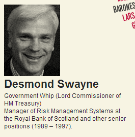 Desmond Swayne - financial interests in fossil fuels