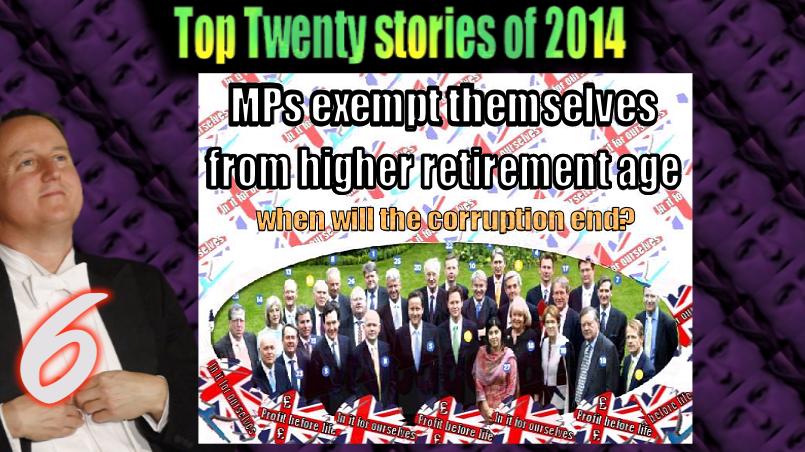 MPs exempt themselves from higher retirement age