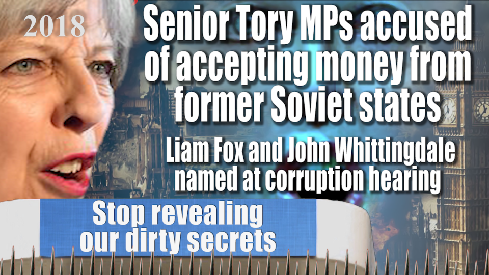Image result for liam fox scandal poster photo